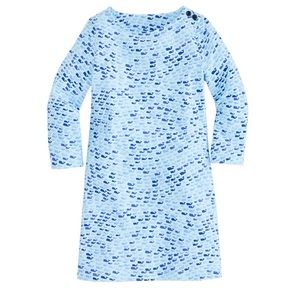 Vineyard Girls whales spandex dress